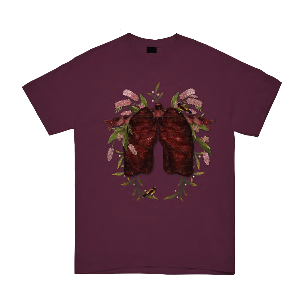 Florence + The Machine - Maroon Lungs T-Shirt