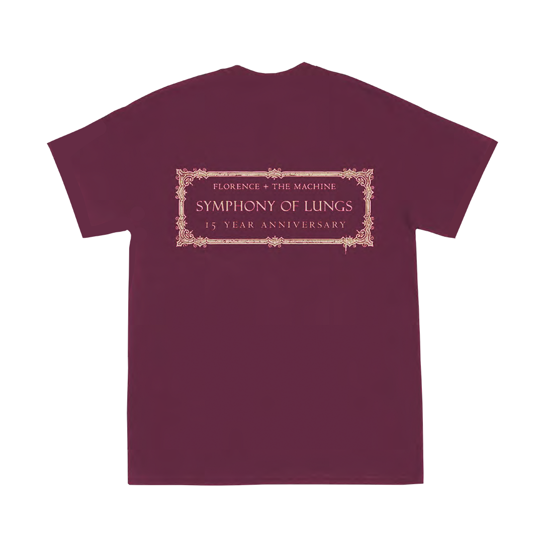 Florence + The Machine - Maroon Lungs T-Shirt