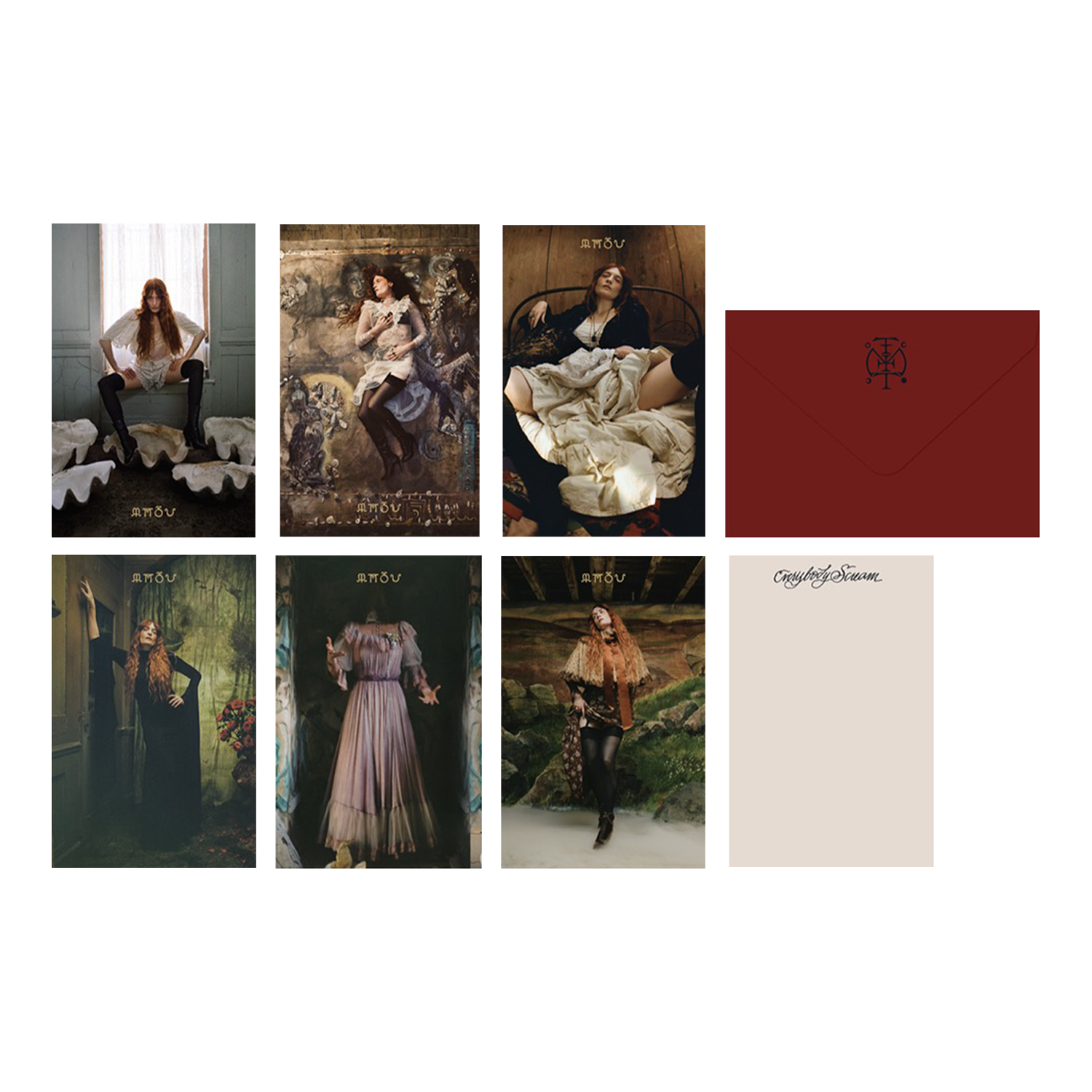 Florence + The Machine - Everybody Scream Notecard Set