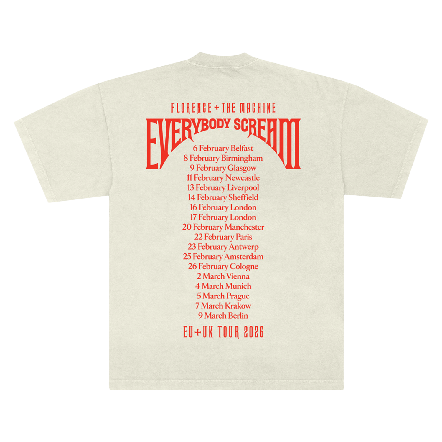 Florence + The Machine - Shell Witch T Shirt