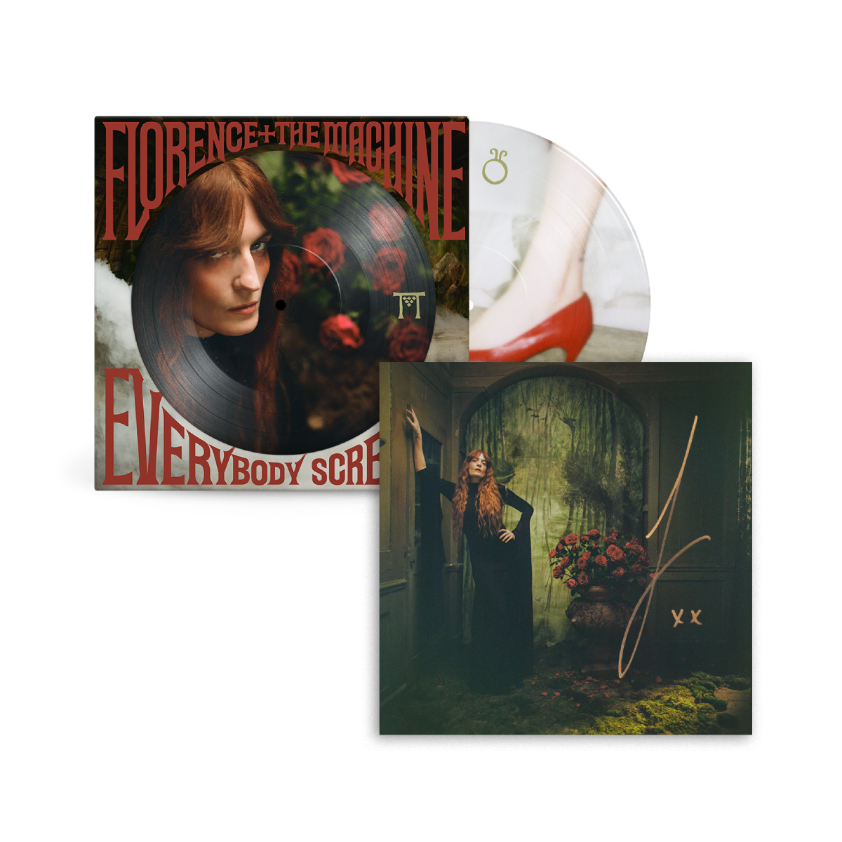 Everybody Scream Picture Disc + Signed Print Bundle