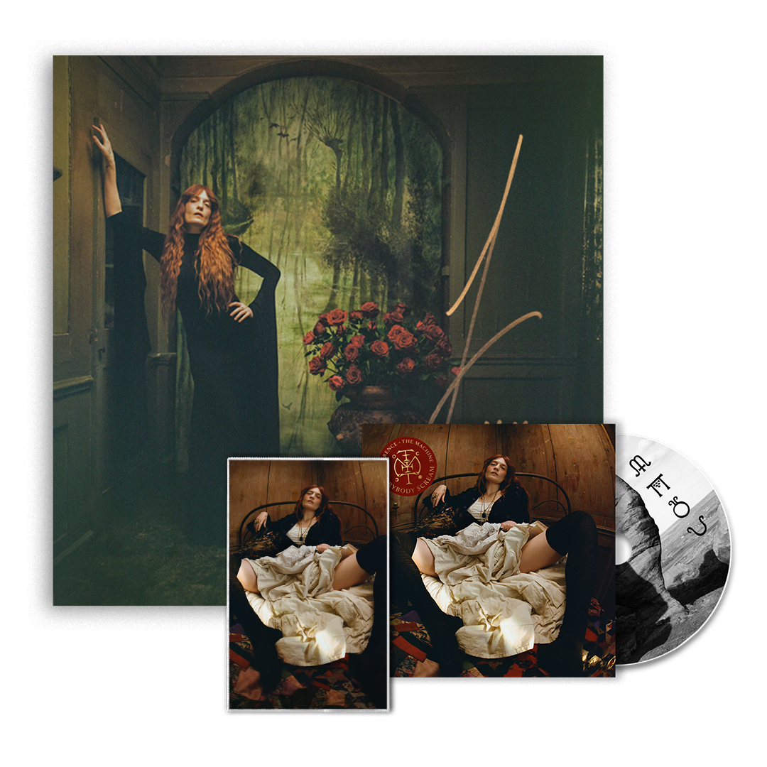 Everybody Scream Standard Cassette, Standard CD + Signed Print Bundle